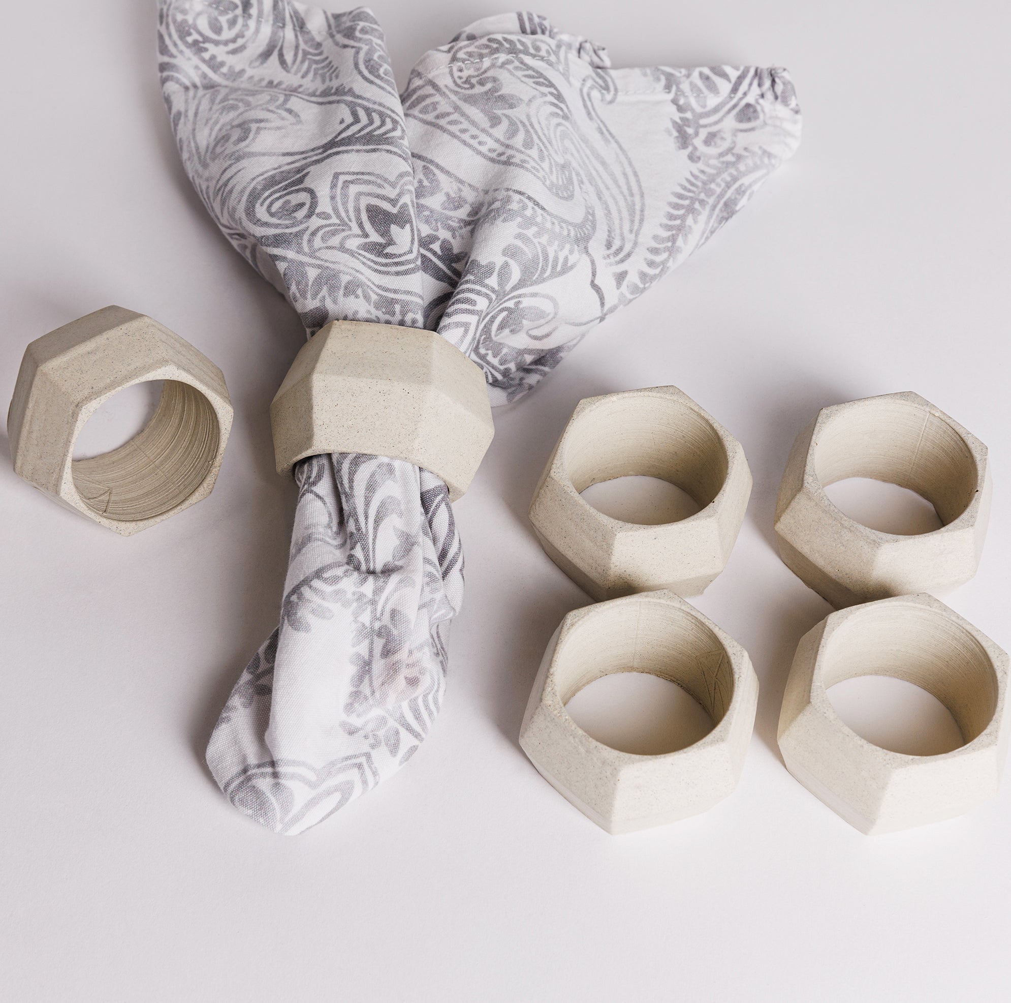 Anneau de serviette en alliage de Zinc, 10 pièces, bouton de serviette en  forme de champignon, anneau de serviette en papier - AliExpress