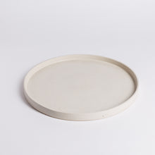 Load image into Gallery viewer, Round and rectangular concrete tray
