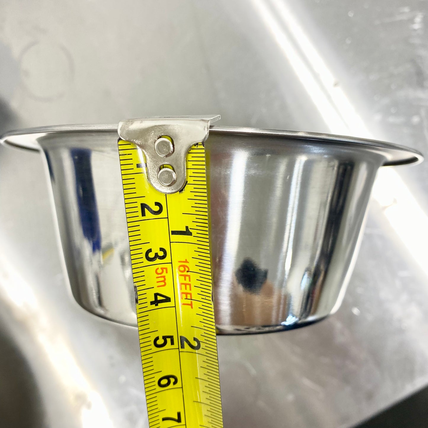 Stainless steel bowl