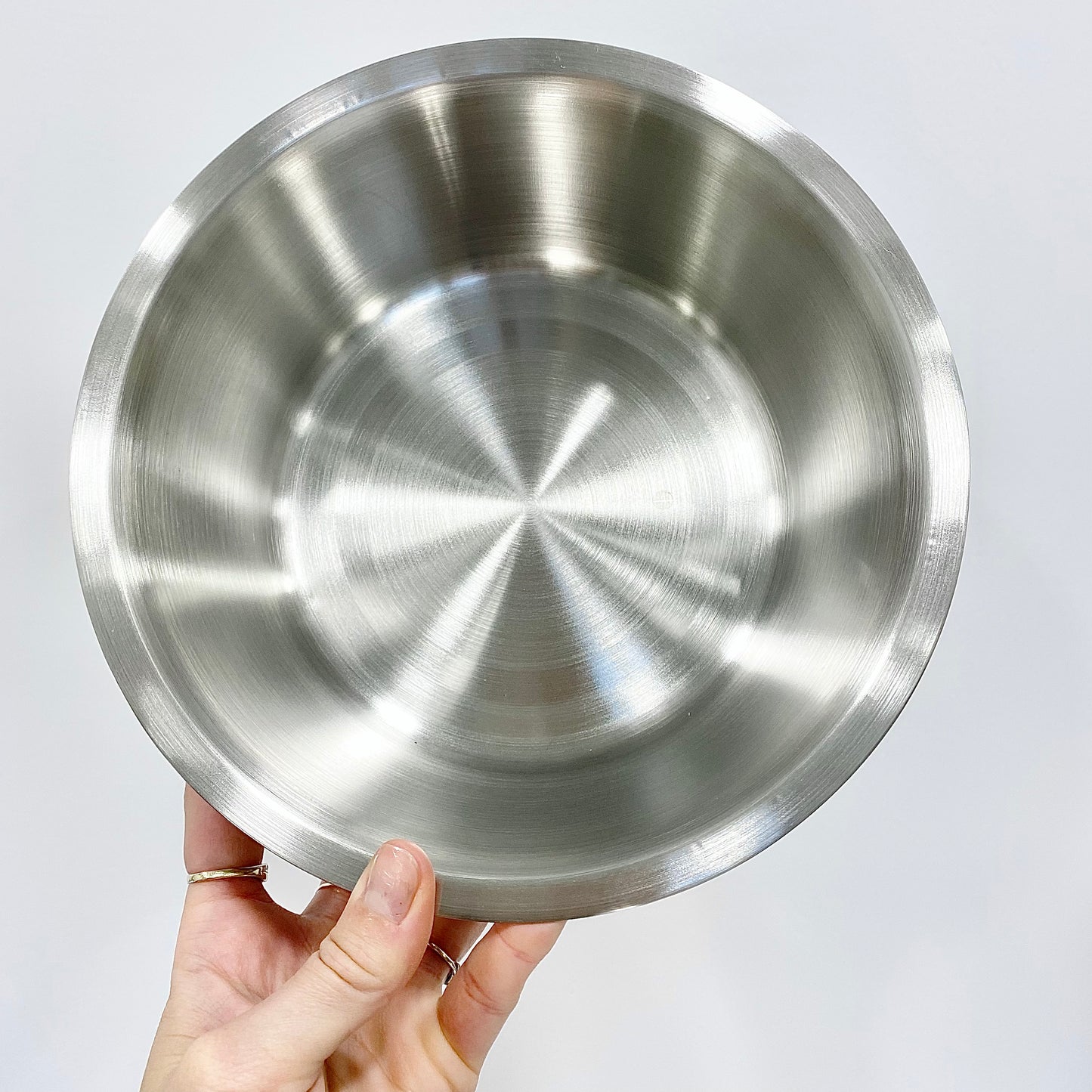 Stainless steel bowl