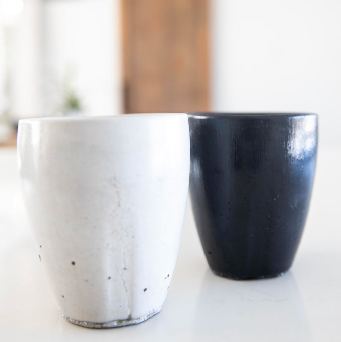 Handcrafted concrete mug