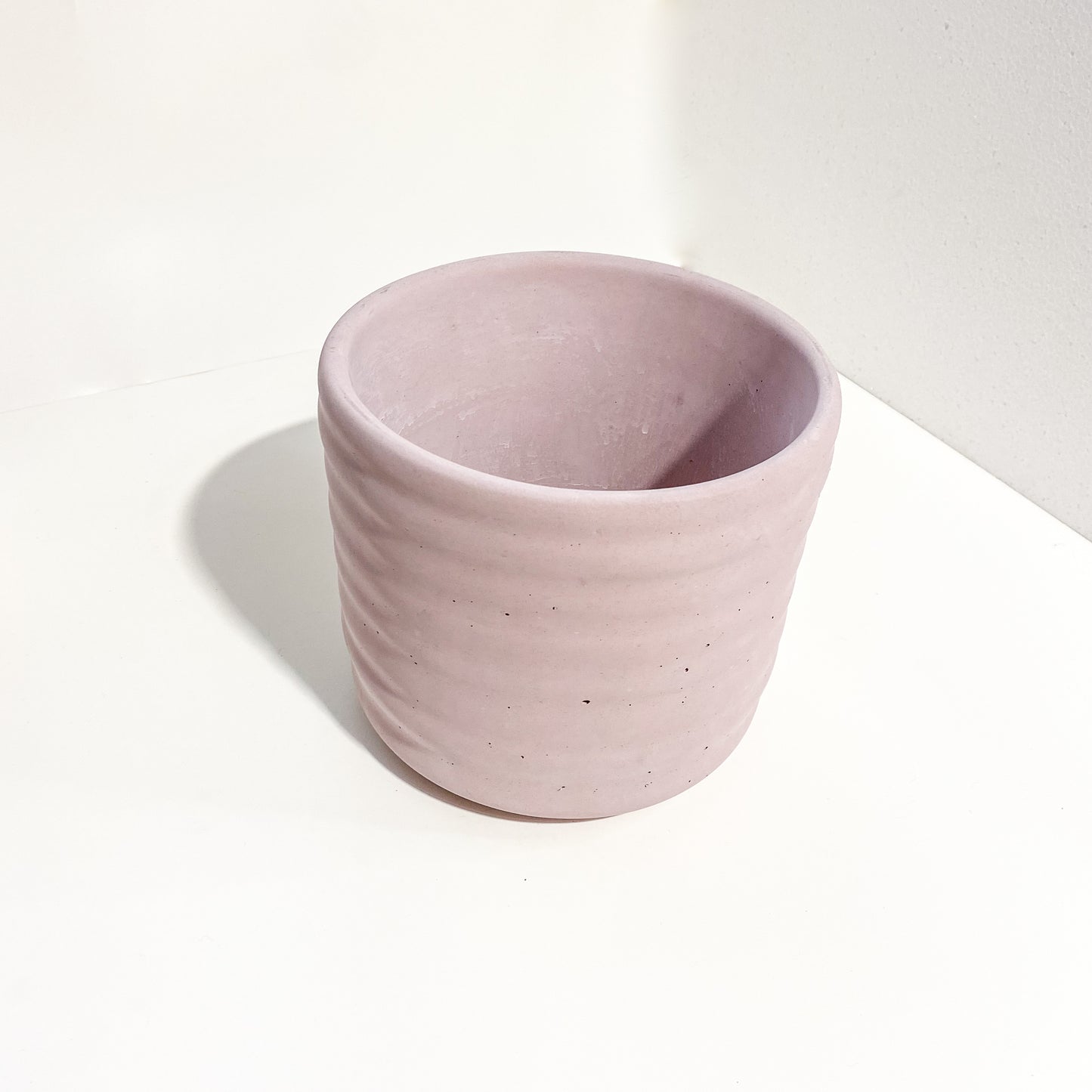 Amethyst | concrete pot