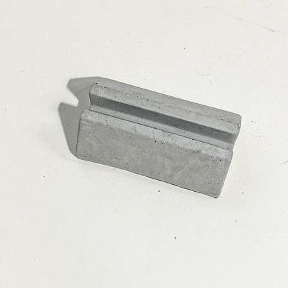 Concrete card holder