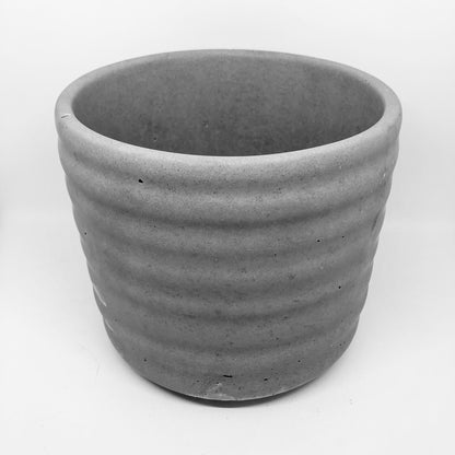 Amethyst | concrete pot