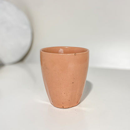 Handcrafted concrete mug